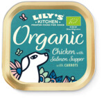 Lily's Kitchen Hondenvoer Nat Organic Supper Kip & Zalm - 2.29 euro