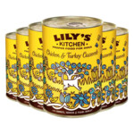 6x Lily's Kitchen Hondenvoer Nat Casserole Kip & Kalkoen 400 gr