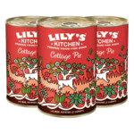 3x Lily's Kitchen Hondvoer Nat Cottage Pie Rund