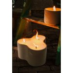 SPAAS Clover Buitenkaars Brandduur ± 22 u Wit - 34.99 euro