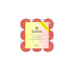 SPAAS Citronella Theelichten Brandduur ± 4,5 u Levendig Rood