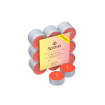 SPAAS Citronella Theelichten Brandduur ± 4,5 u Levendig Rood - 3.59 euro