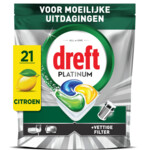 Dreft Vaatwastabletten Platinum All In One Citroen
