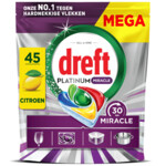 Dreft Vaatwastabletten Platinum All In One Miracle