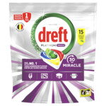 Dreft Vaatwastabletten Platinum All In One Miracle - 62.49 euro