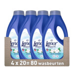4x Lenor Vloeibaar Wasmiddel Katoen Fris 20 Wasbeurten