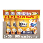 3x Lenor Wasmiddel All-in-1 Pods Amber & Orchidee - 48.05 euro