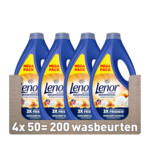 4x Lenor Vloeibaar Wasmiddel Amber & Orchidee 50 Wasbeurten
