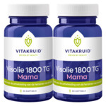 2x Vitakruid Visolie 1800 TG Mama