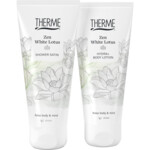Therme Geschenkset Zen White Lotus Body Lotion/ Shower Satin - 13.29 euro