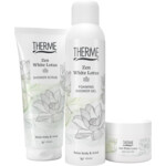 Therme Geschenkset Zen White Lotus Shower Foam/ Body Butter/ Shower Scrub - 19.95 euro