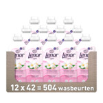 12x Lenor Wasverzachter Jasmijnbloem 42 Wasbeurten