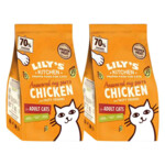 2x Lily's Kitchen Kattenvoer Droog Adult Kip & Groenten - 51.36 euro