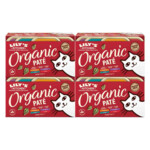 4x Lily's Kitchen Kattenvoer Nat Organic Paté Multipack 8x85 gr