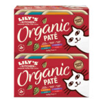 2x Lily's Kitchen Kattenvoer Nat Organic Paté Multipack 8x85 gr