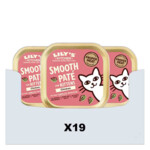 19x Lily's Kitchen Kattenvoer Nat Kitten Smooth Paté Kip