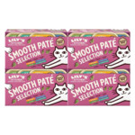 4x Lily's Kitchen Kattenvoer Nat Smooth Paté Selectie