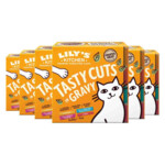 6x Lily's Kitchen Kattenvoer Nat Tasty Cuts in Saus Multipack - 55.99 euro