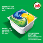 Dreft Vaatwastabletten Platinum All In One Citroen - 19.49 euro