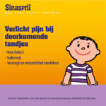 Sinaspril Gel Bij Doorkomende Tandjes - 9.09 euro