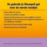 Sinaspril Gel Bij Doorkomende Tandjes - 9.09 euro
