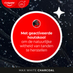 12x Colgate Tandpasta Max White Active Charcoal - 54.49 euro
