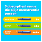 Tampax Pearl Compak Regular Tampons Met Inbrenghuls - 5.29 euro