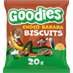 8x Goodies Kinderkoekjes Choco & Banaan