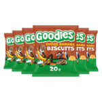 6x Goodies Kinderkoekjes Choco & Banaan