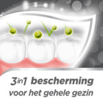 3x Aquafresh Tandpasta Tandsteen Controle - 6.8 euro