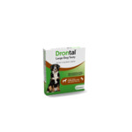 Drontal Worn Tablet Dog Tasty Large