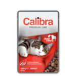 24x Calibra Premium Line Kattenvoer Nat  Adult Kip en Rund