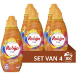 4x Robijn Klein & Krachtig Wasmiddel Color 22 Wasbeurten - 22.71 euro