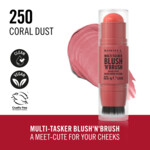 Rimmel Multi-Tasker Blush'N'Brush Stick 250 Coral Dust - 13.99 euro