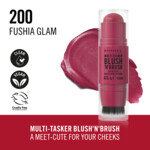 Rimmel Multi-Tasker Blush'N'Brush Stick 200 Fushia Glam - 13.99 euro
