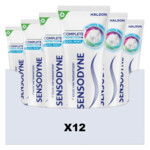 12x Sensodyne Tandpasta Complete Protection + Cool Mint