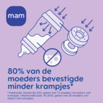 MAM Easy Start Anti-Colic Babyfles Blauw 0+ mnd - 11.99 euro