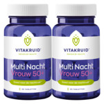 2x Vitakruid Multi Nacht Vrouw 50+ - 23.46 euro