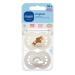 MAM Original Pure Silikon Fopspeen 16+ mnd Beige - 9.99 euro