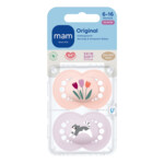 MAM Original Pure Silikon Fopspeen 6-16 mnd Roze - 10.49 euro