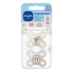 MAM Original Start Silikon Fopspeen 0-2 mnd Beige - 10.35 euro