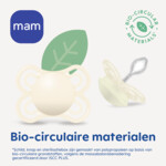 MAM Perfect Night Silikon Fopspeen Beige 0-6 mnd - 9.59 euro