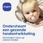 MAM Supreme Silikon Fopspeen 16+ mnd Blauw - 11.99 euro
