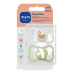 MAM Supreme Silikon Fopspeen 6-16 mnd Beige - 11.99 euro