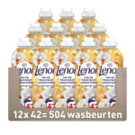 12x Lenor Wasverzachter Amber & Orchidee 42 Wasbeurten