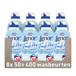 8x Lenor Wasverzachter Fresh Air Gevoelige huid 50 Wasbeurten