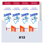 12x Elmex Tandpasta Junior (6-12 Jaar) Colour Changing