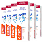 6x Elmex Tandpasta Junior (6-12 Jaar) Colour Changing - 27.72 euro