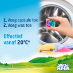 Witte Reus Wasmiddelcapsules 3+1 Power Caps Kleur - 21.55 euro