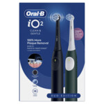 Oral-B Elektrische Tandenborstel iO 2 Duo Zwart & Groen - 89.99 euro